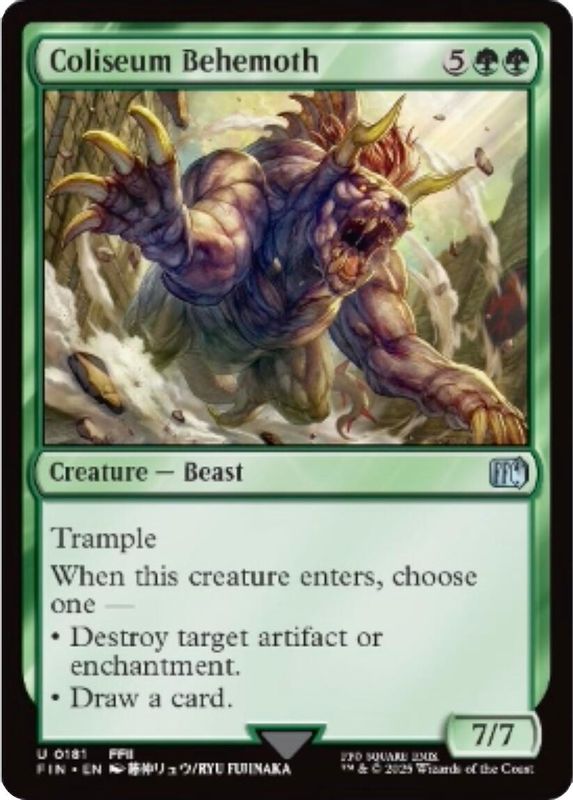 Coliseum Behemoth - 181 - Uncommon