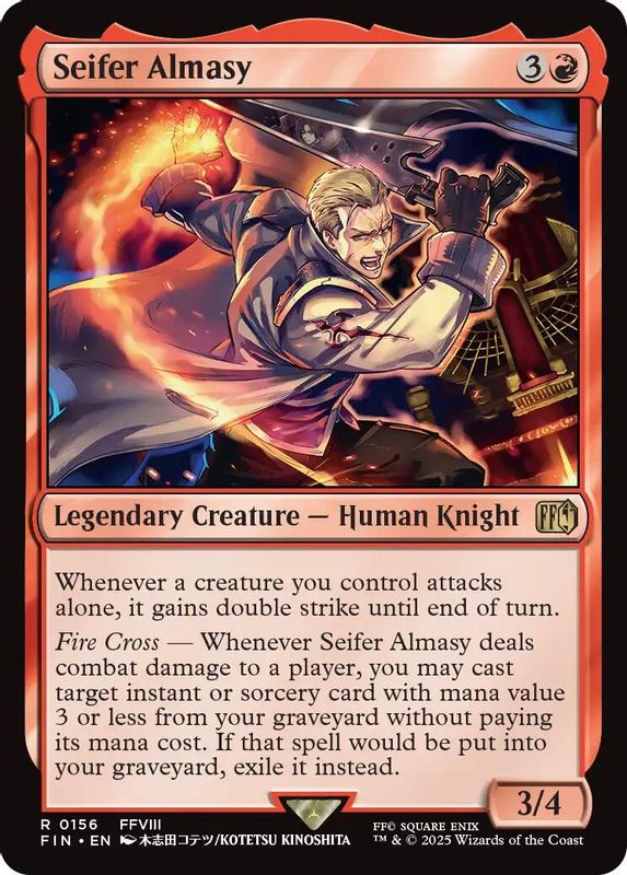 Seifer Almasy - 156 - Rare