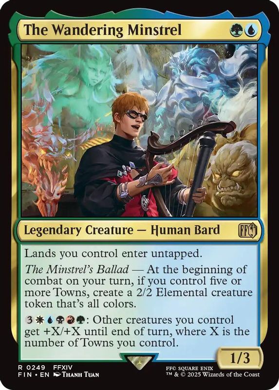 The Wandering Minstrel - 249 - Rare