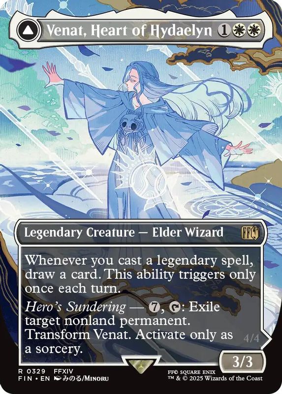 Venat, Heart of Hydaelyn (Borderless) - 329 - Rare