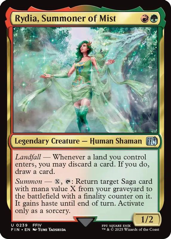 Rydia, Summoner of Mist - 239 - Uncommon