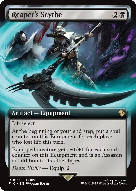 Reaper's Scythe (Extended Art) - 117 - Rare