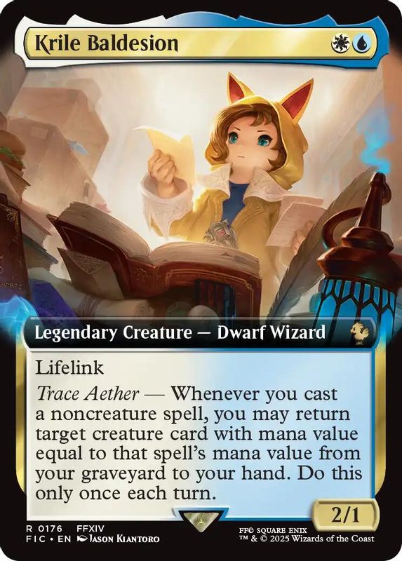 Krile Baldesion (Extended Art) - 176 - Rare