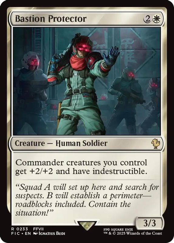 Bastion Protector (Surge Foil) - 233 - Rare