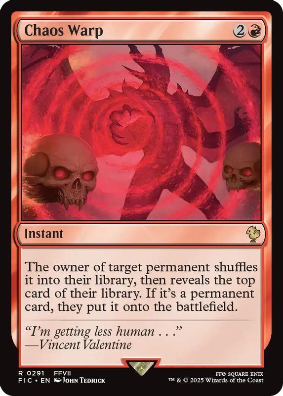 Chaos Warp (Surge Foil) - 291 - Rare