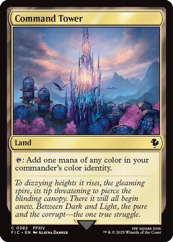 Command Tower (0382) (Surge Foil) - 382 - Common