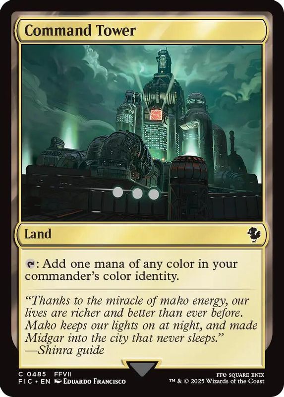 Command Tower (0485) (Surge Foil) - 485 - Common