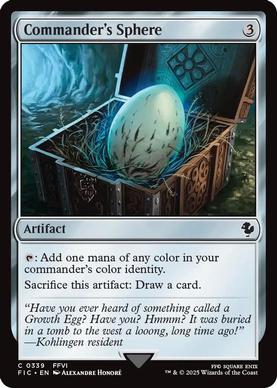 Commander's Sphere (Surge Foil) - 339 - Common