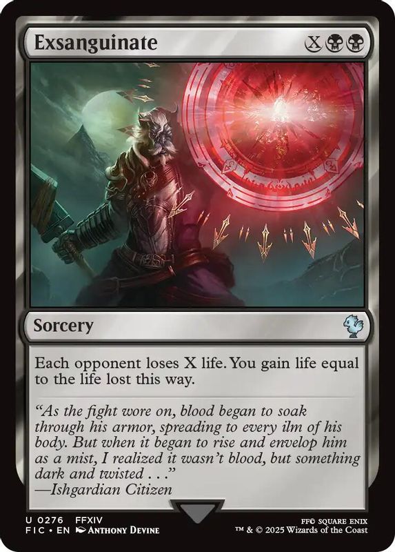 Exsanguinate (Surge Foil) - 276 - Uncommon