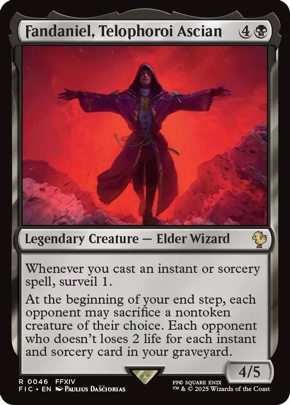 Fandaniel, Telophoroi Ascian (Surge Foil) - 46 - Rare