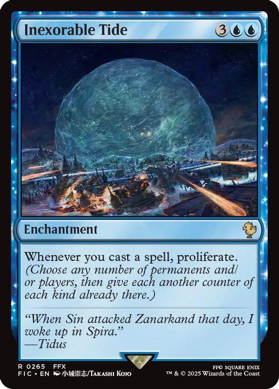 Inexorable Tide (Surge Foil) - 265 - Rare