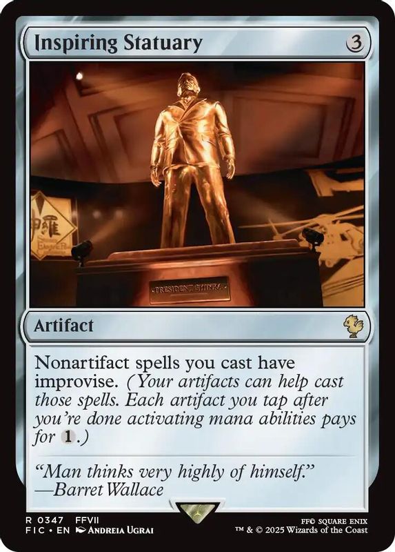 Inspiring Statuary (Surge Foil) - 347 - Rare