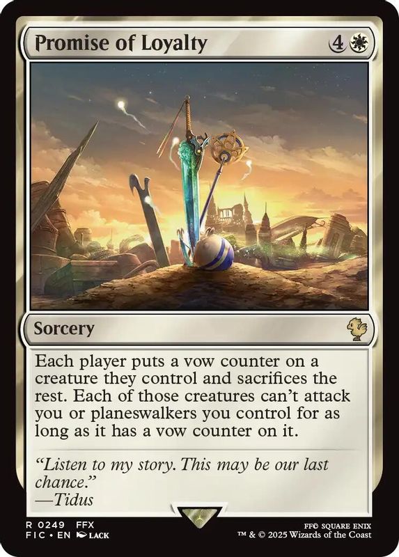Promise of Loyalty (Surge Foil) - 249 - Rare