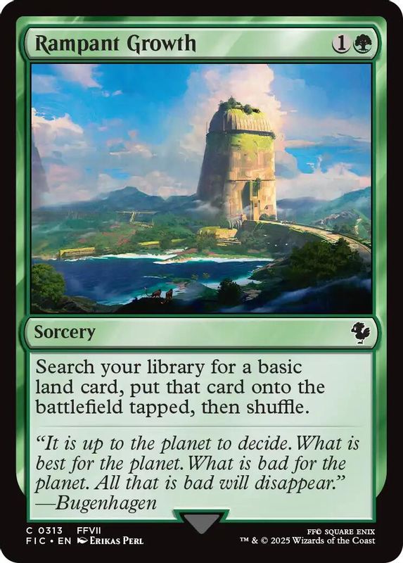 Rampant Growth (Surge Foil) - 313 - Common