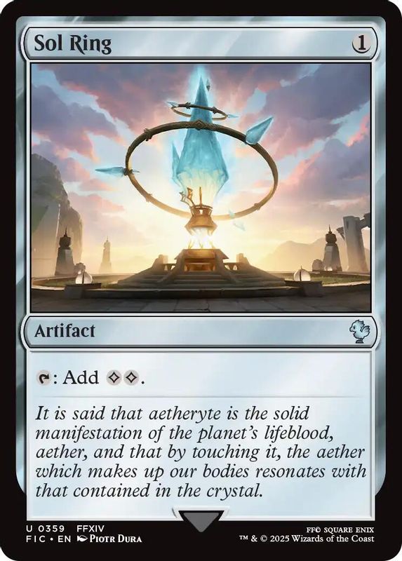 Sol Ring (0359) (Surge Foil) - 359 - Uncommon
