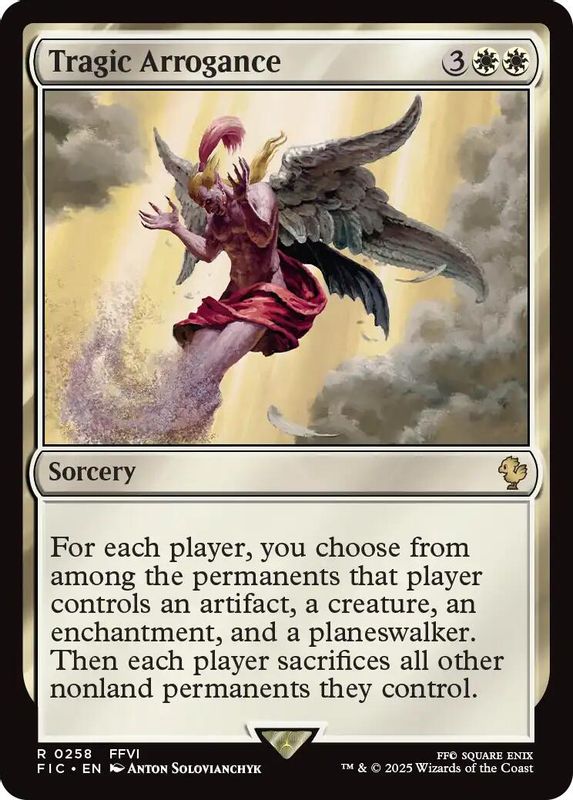 Tragic Arrogance (Surge Foil) - 258 - Rare