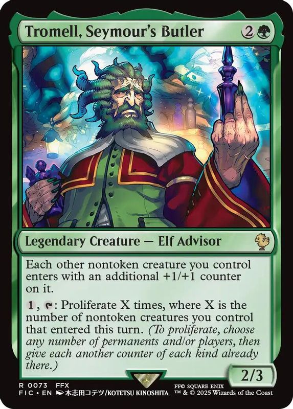 Tromell, Seymour's Butler (Surge Foil) - 73 - Rare