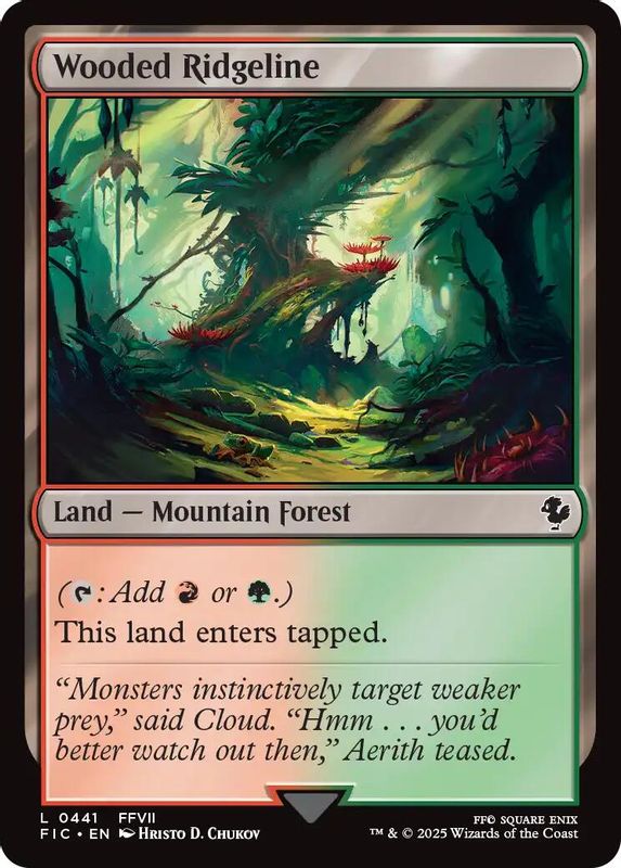 Wooded Ridgeline (Surge Foil) - 441 - Land