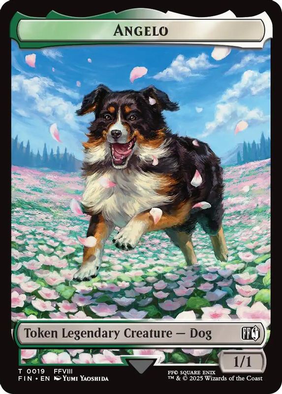 Angelo // Darkstar Double-Sided Token - 19 // 20 - Token