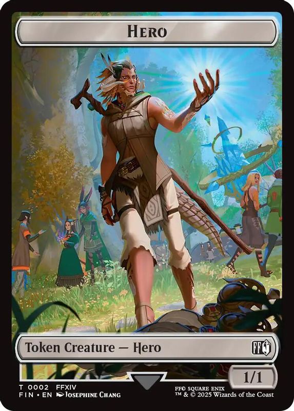 Hero (0002) // Knight Double-Sided Token - 2 // 10 - Token