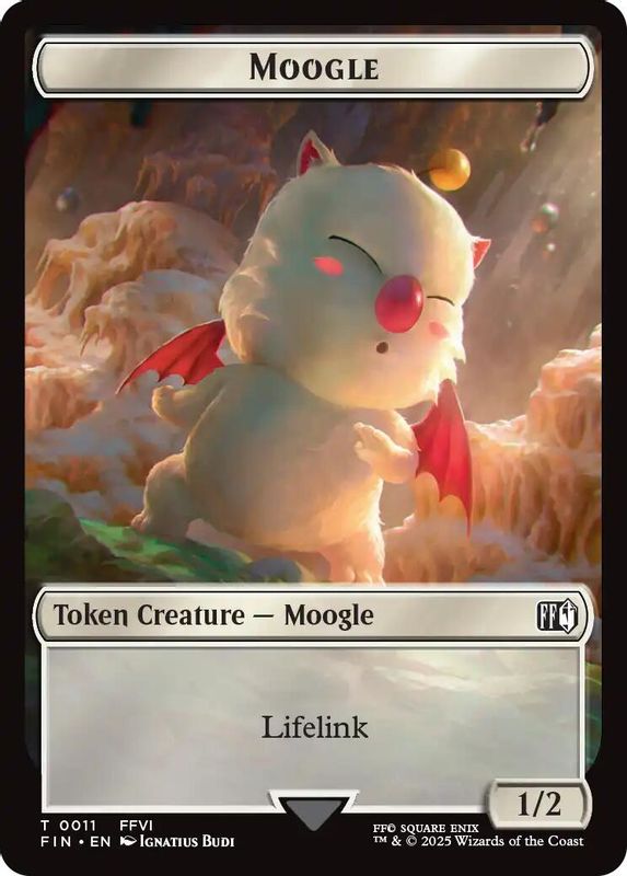 Moogle // Zombie Double-Sided Token - 11 // 6 - Token