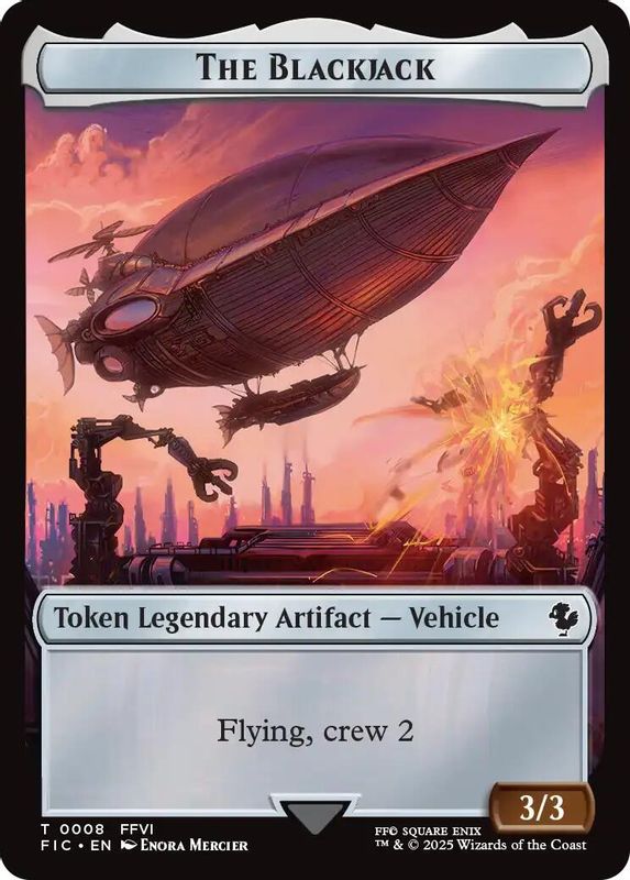 The Blackjack // The Monarch Double-Sided Token (Surge Foil) - 8 // 11 - Token
