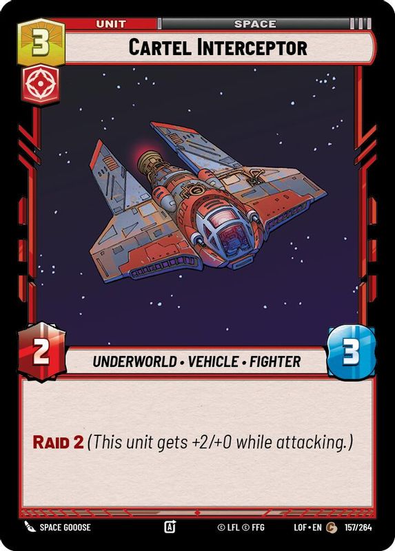 Cartel Interceptor - 157/264 - Common