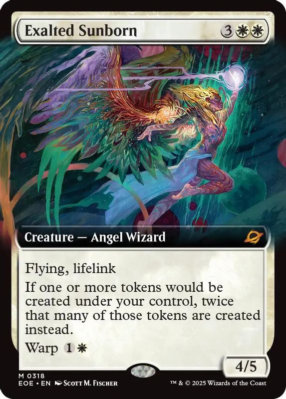 Exalted Sunborn (Extended Art) - 318 - Mythic