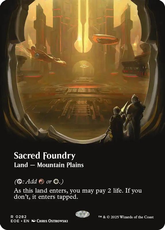 Sacred Foundry (Borderless) - 282 - Rare