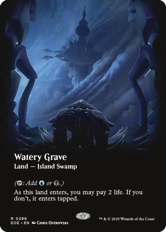 Watery Grave (Borderless) - 286 - Rare