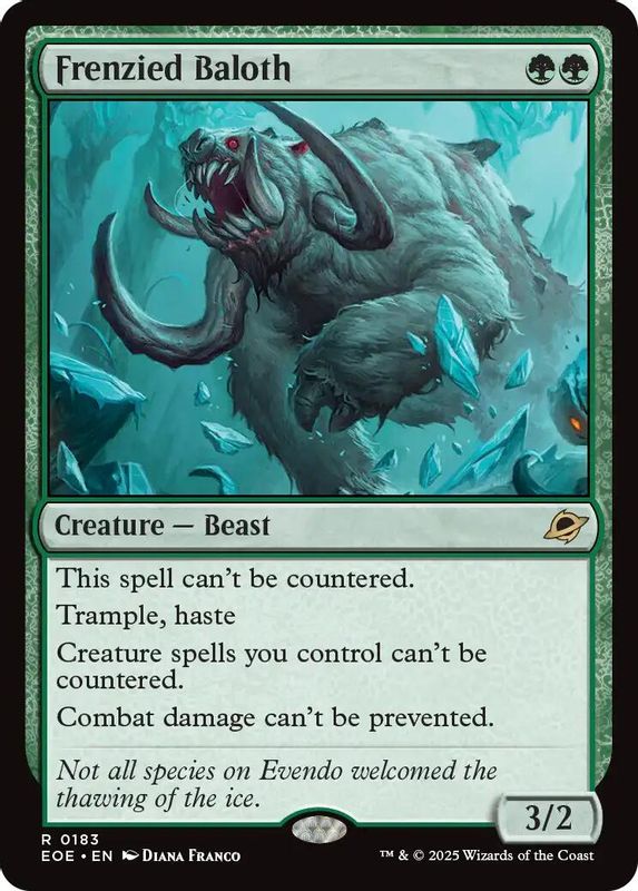 Frenzied Baloth - 183 - Rare