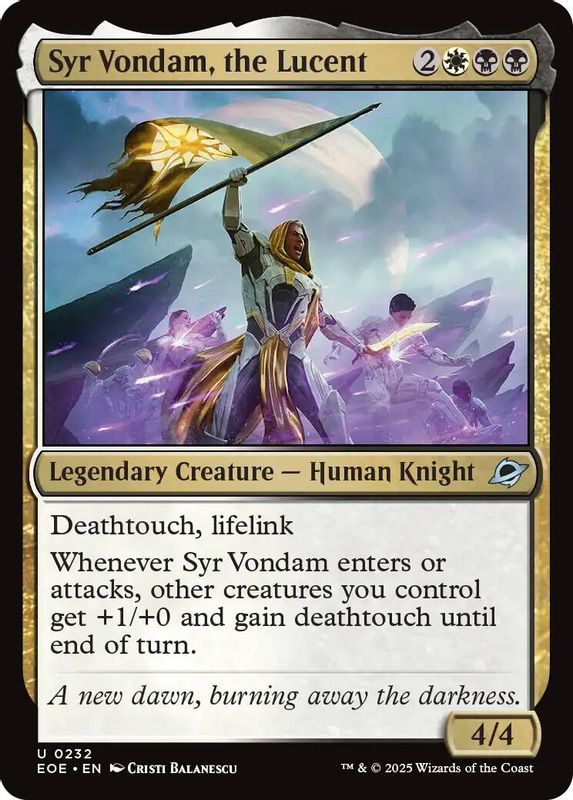 Syr Vondam, the Lucent - 232 - Uncommon