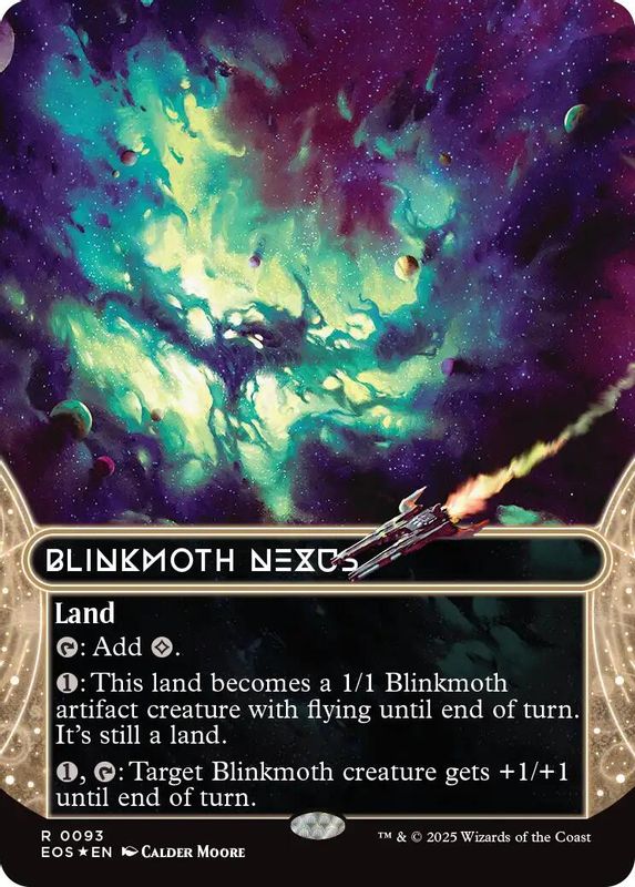 Blinkmoth Nexus (0093) (Borderless) (Galaxy Foil) - 93 - Rare