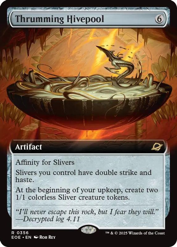 Thrumming Hivepool (Extended Art) - 356 - Rare