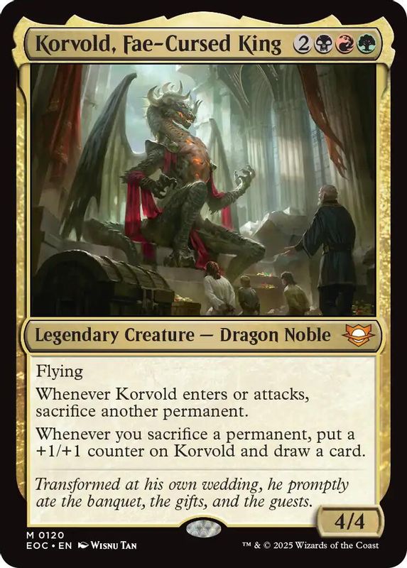 Korvold, Fae-Cursed King - 120 - Mythic