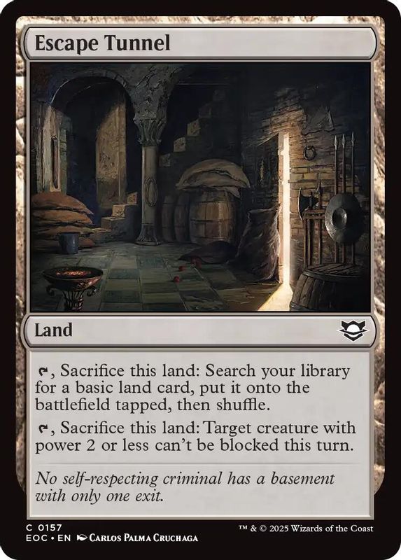 Escape Tunnel - 157 - Common