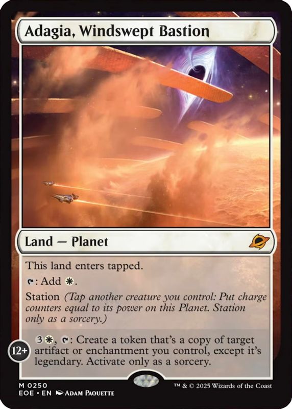 Adagia, Windswept Bastion - 250 - Mythic