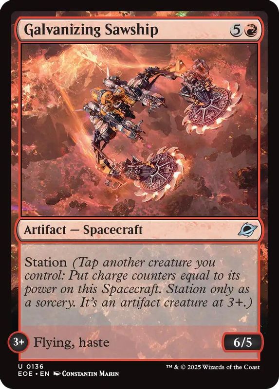 Galvanizing Sawship - 136 - Uncommon