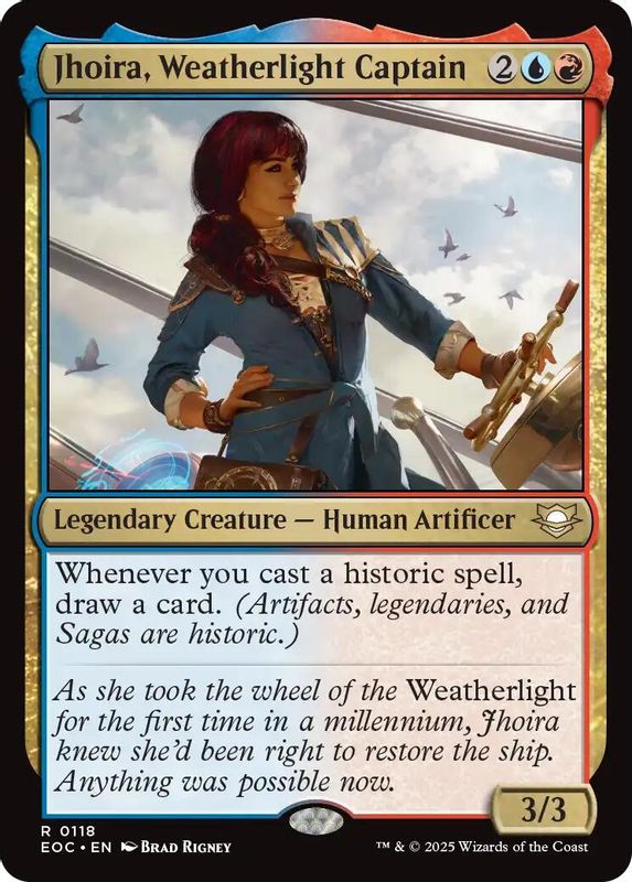 Jhoira, Weatherlight Captain - 118 - Rare