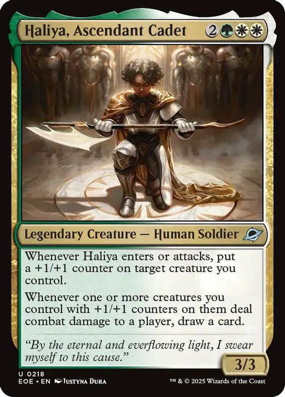 Haliya, Ascendant Cadet - 218 - Uncommon