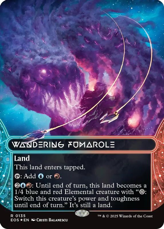 Stirring Wildwood (0129) (Borderless) (Galaxy Foil) - 129 - Rare