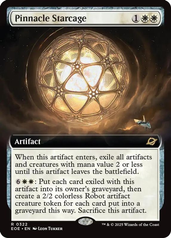 Pinnacle Starcage (Extended Art) - 322 - Rare