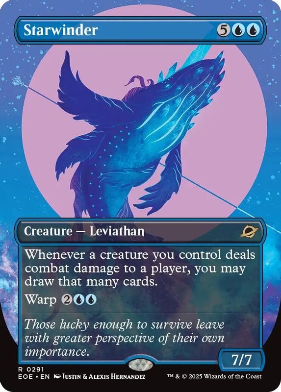 Starwinder (0291) (Borderless) - 291 - Rare