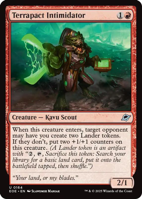 Terrapact Intimidator - 164 - Uncommon