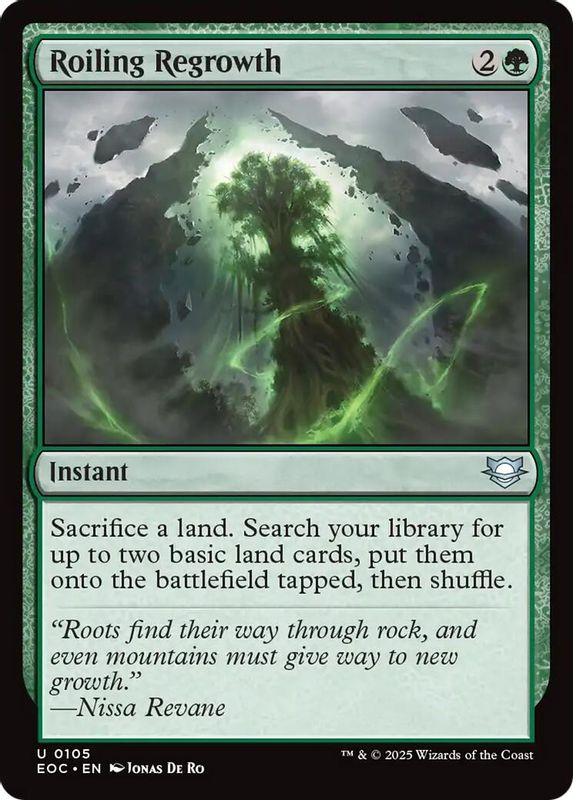 Roiling Regrowth - 105 - Uncommon