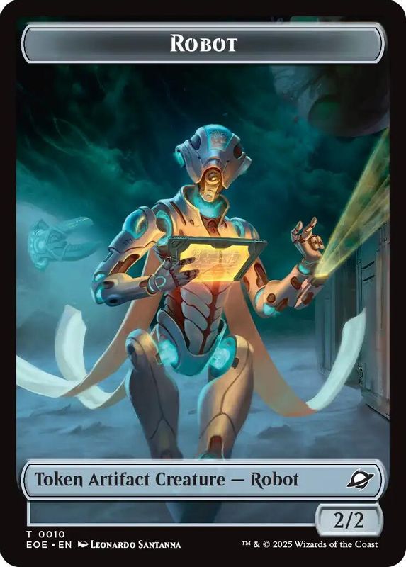 Robot // Drone Double-Sided Token - 10 // 3 - Token