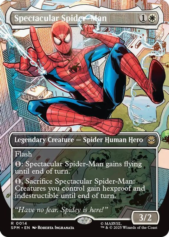 Spectacular Spider-Man (Borderless) - 14 - Rare