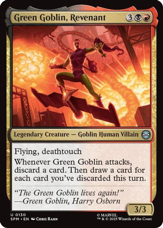 Green Goblin, Revenant - 130 - Uncommon