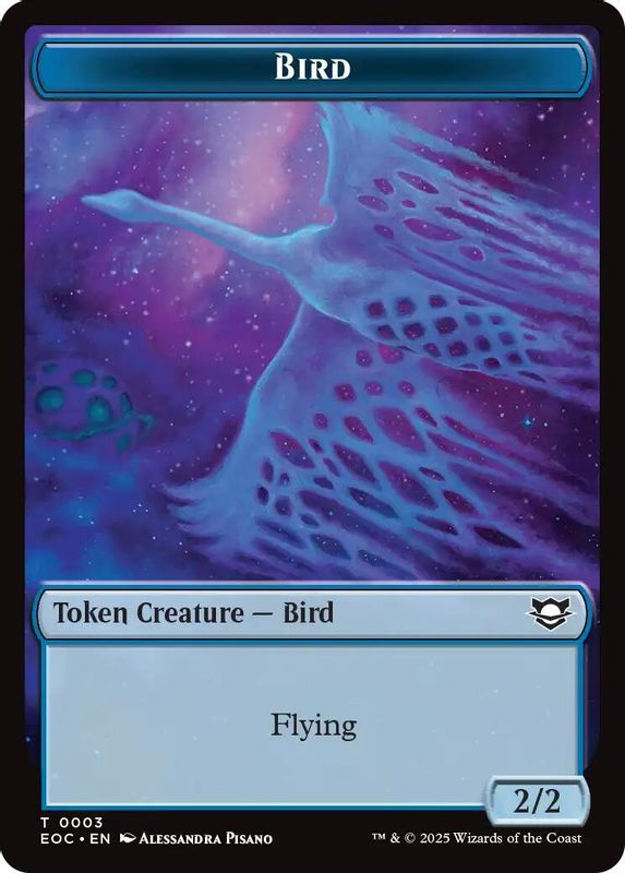 Bird // Pest Double-Sided Token - 3 // 9 - Token