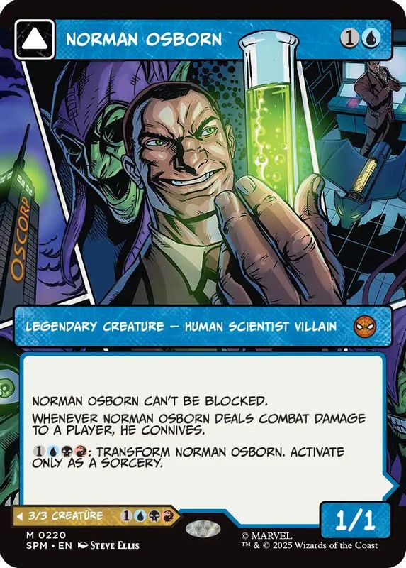 Norman Osborn (Borderless) - 220 - Mythic
